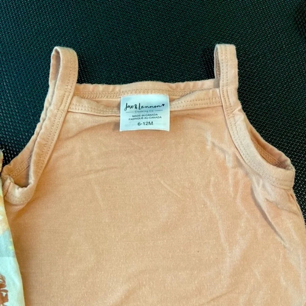 Jax & Lennon - Infant Tank Onesie - set of 2 - Picture 4 of 5